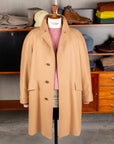 Cohérence Corb Melton Jersey overcoat camel