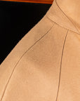 Cohérence Corb Melton Jersey overcoat camel