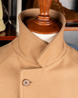 Cohérence Corb Melton Jersey overcoat camel