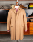 Cohérence Corb Melton Jersey overcoat camel