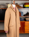 Cohérence Corb Melton Jersey overcoat camel