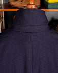 Engineered Garments DBL Peak Jacket Serge Wool Dark Navy