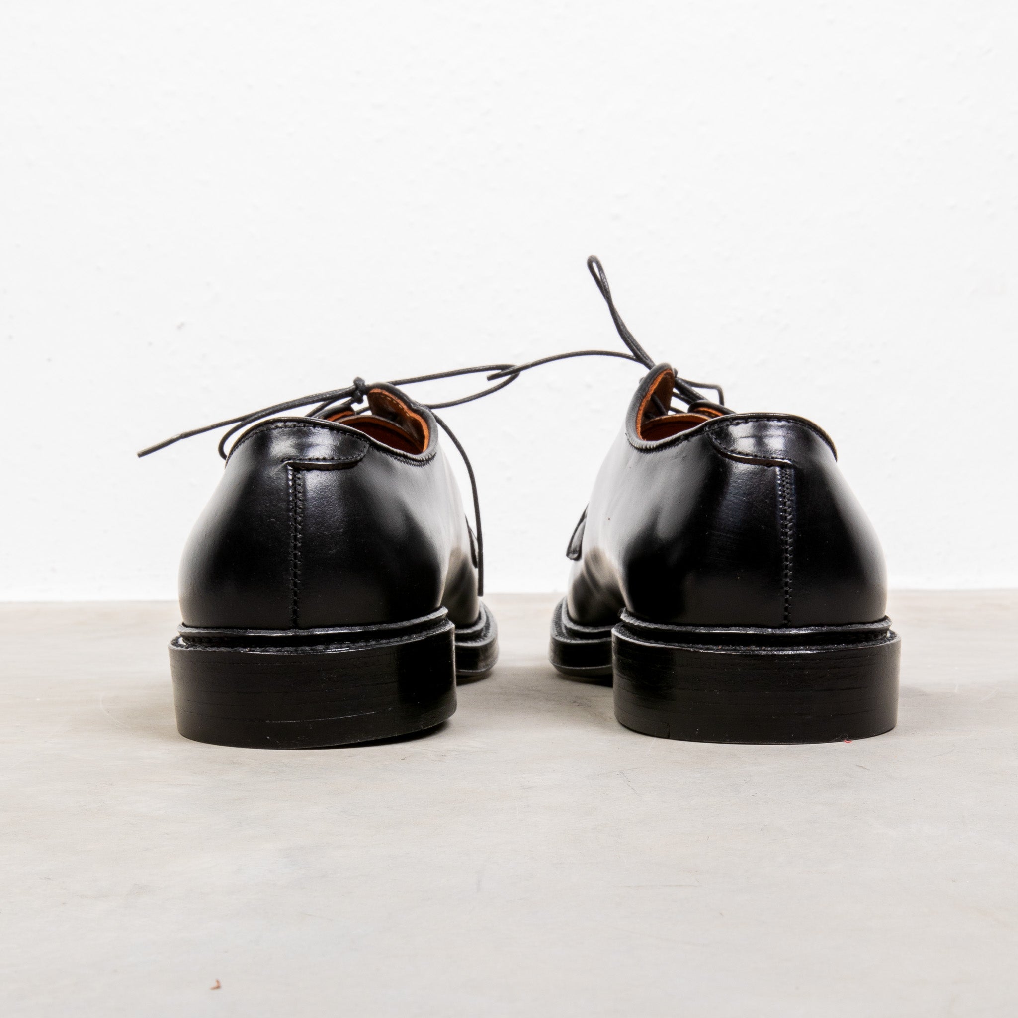 Alden black cordovan plain toe blucher – Frans Boone Store