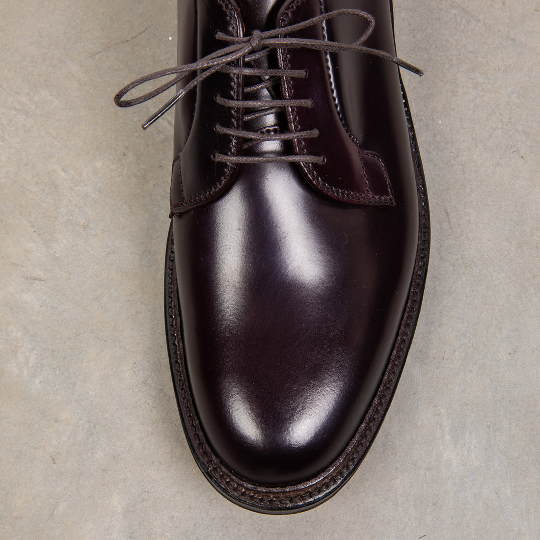 Alden #8 cordovan plain toe blucher – Frans Boone Store