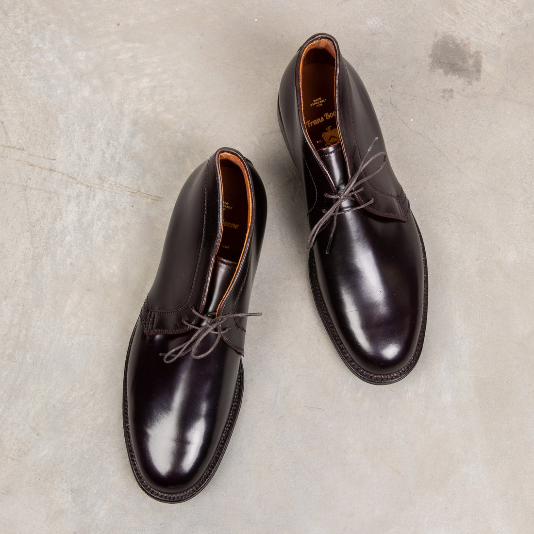 Alden x Frans Boone Chukka Cordovan #8