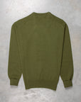 William Lockie Oxton Cashmere Crew Neck Loden