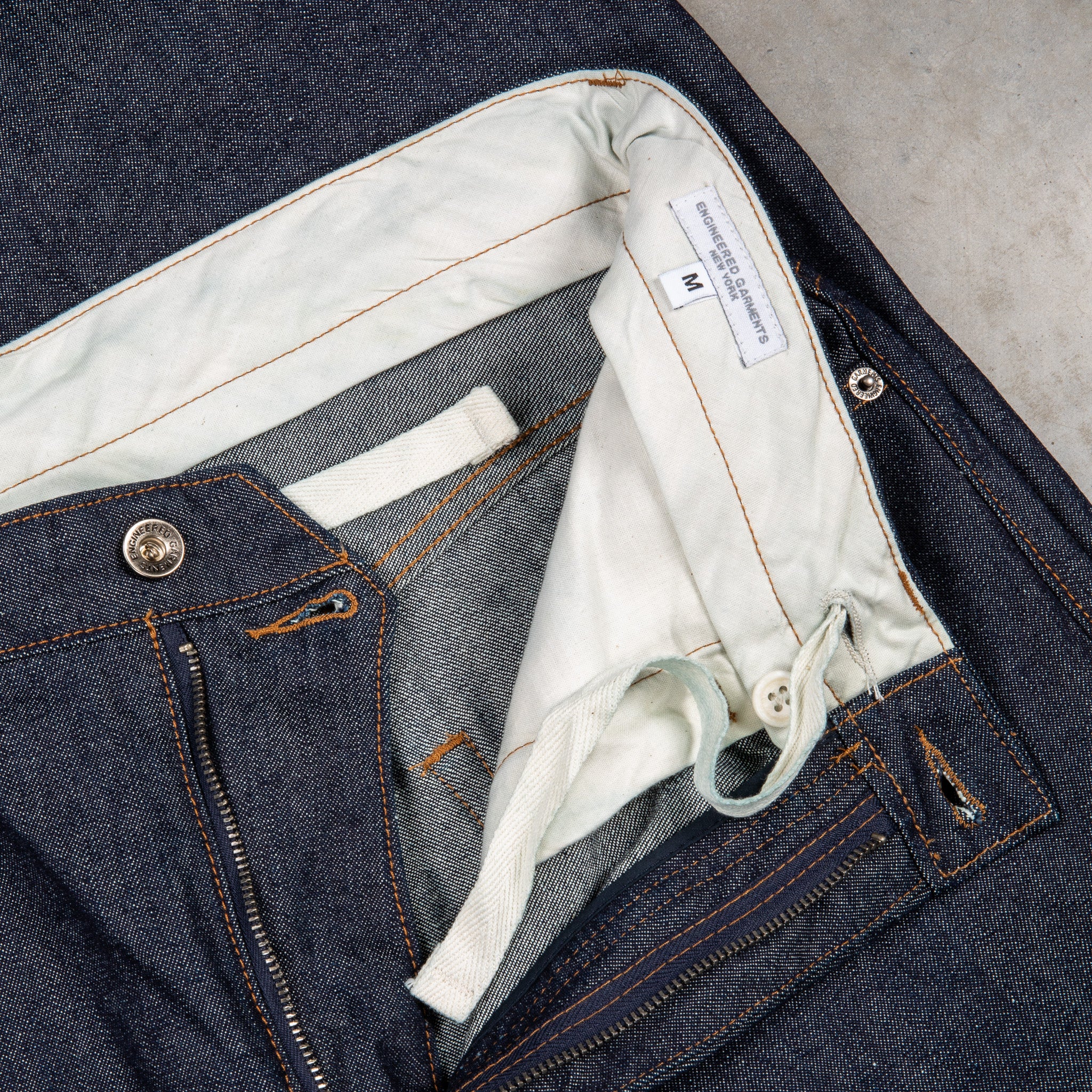 Engineered Garments RF Jeans Indigo 11oz Cone Denim – Frans Boone