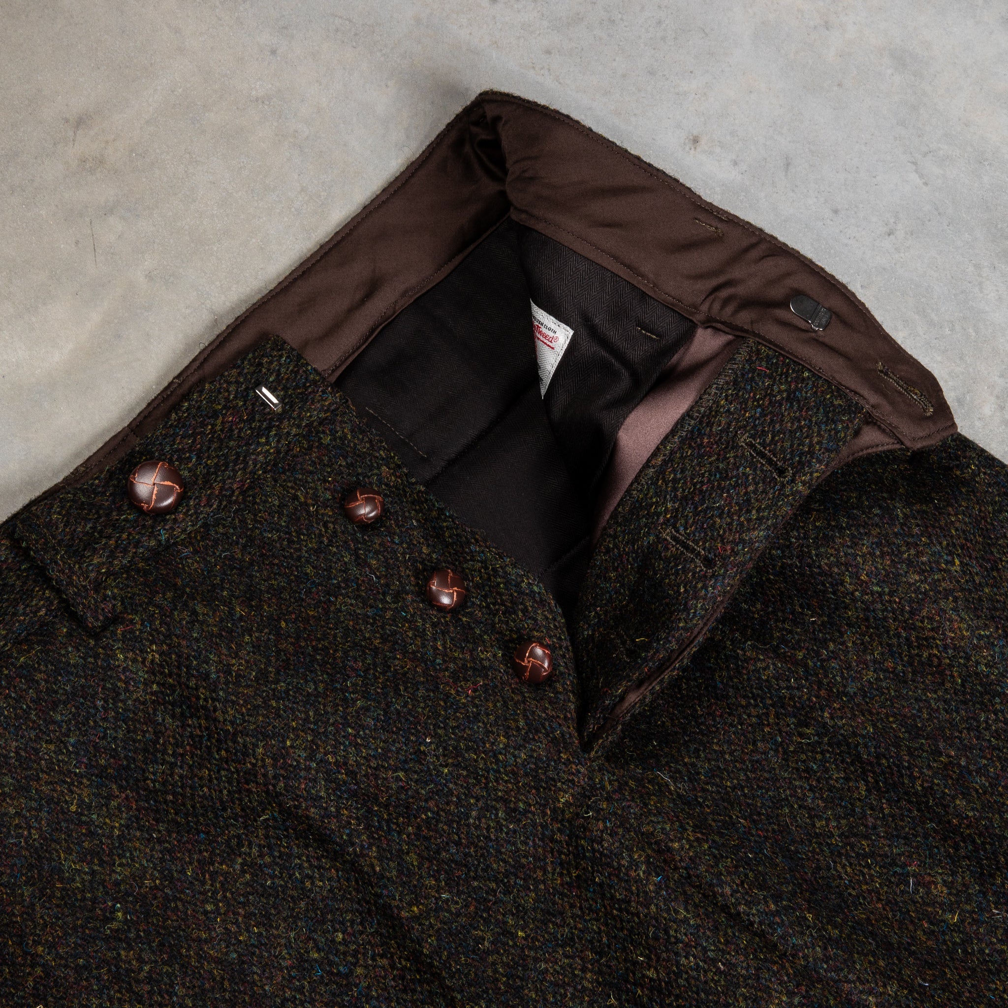 Orgueil OR-1093 Harris Tweed Trousers Dark Green – Frans Boone Store