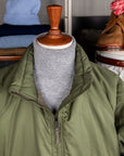 OrSlow Cotton Nylon Padded Jacket Army Green