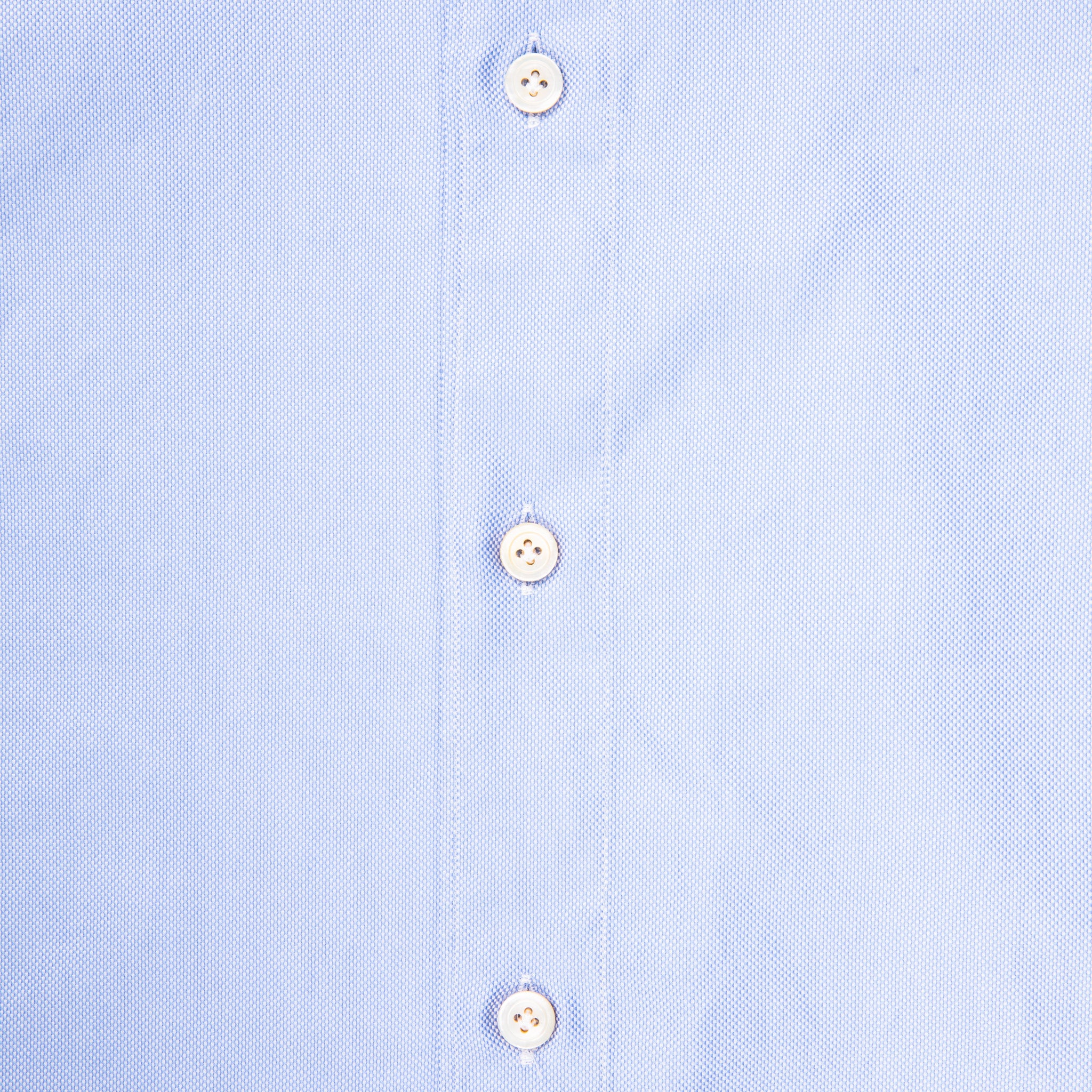 Finamore Tokyo shirt washed oxford button down Lucio collar in midblue ...