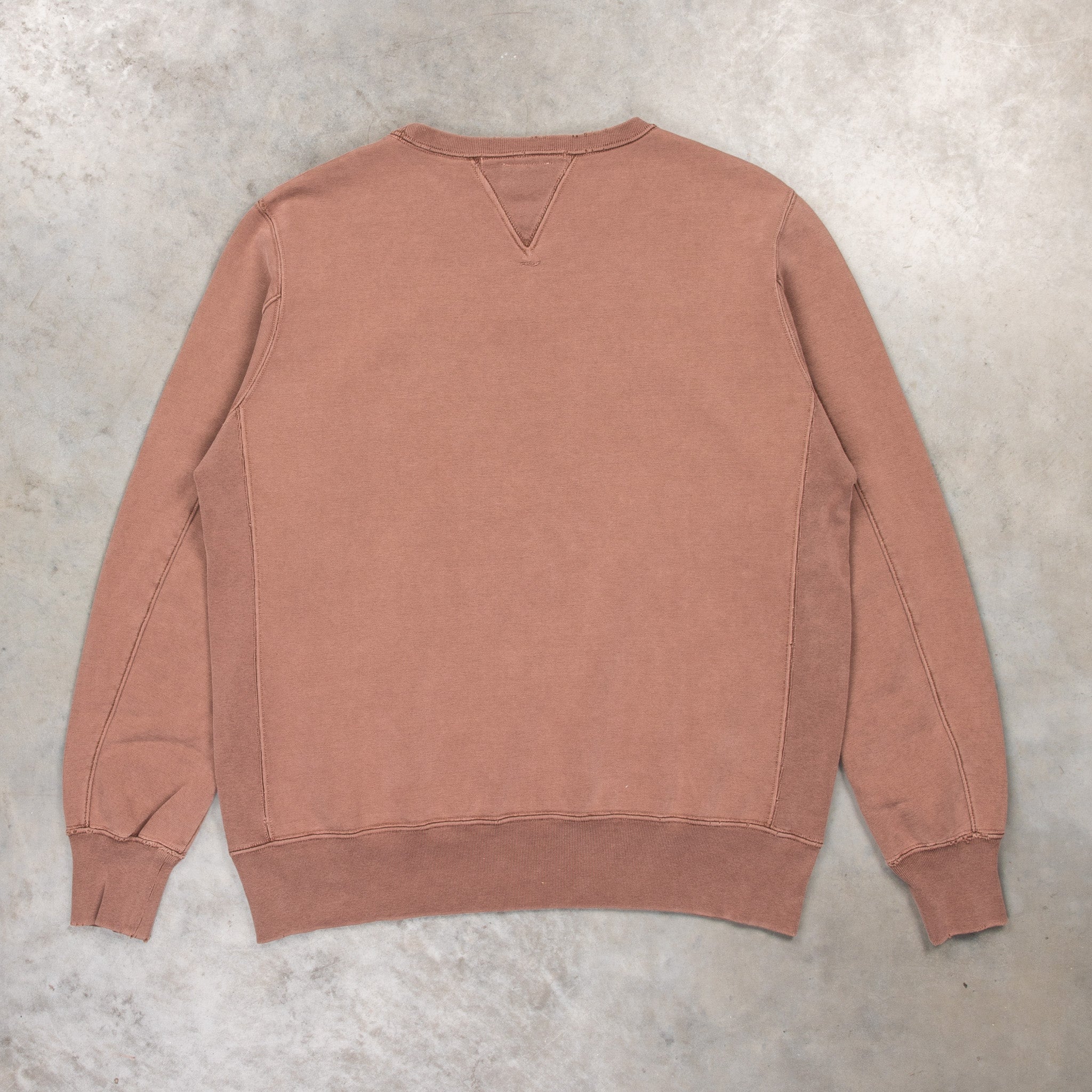 Remi Relief Special Finish Sweat Crew Neck Vermont Brown – Frans