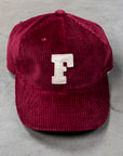 Fullcount 6 Panel Cap Corduroy Burgundy