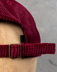 Fullcount 6 Panel Cap Corduroy Burgundy