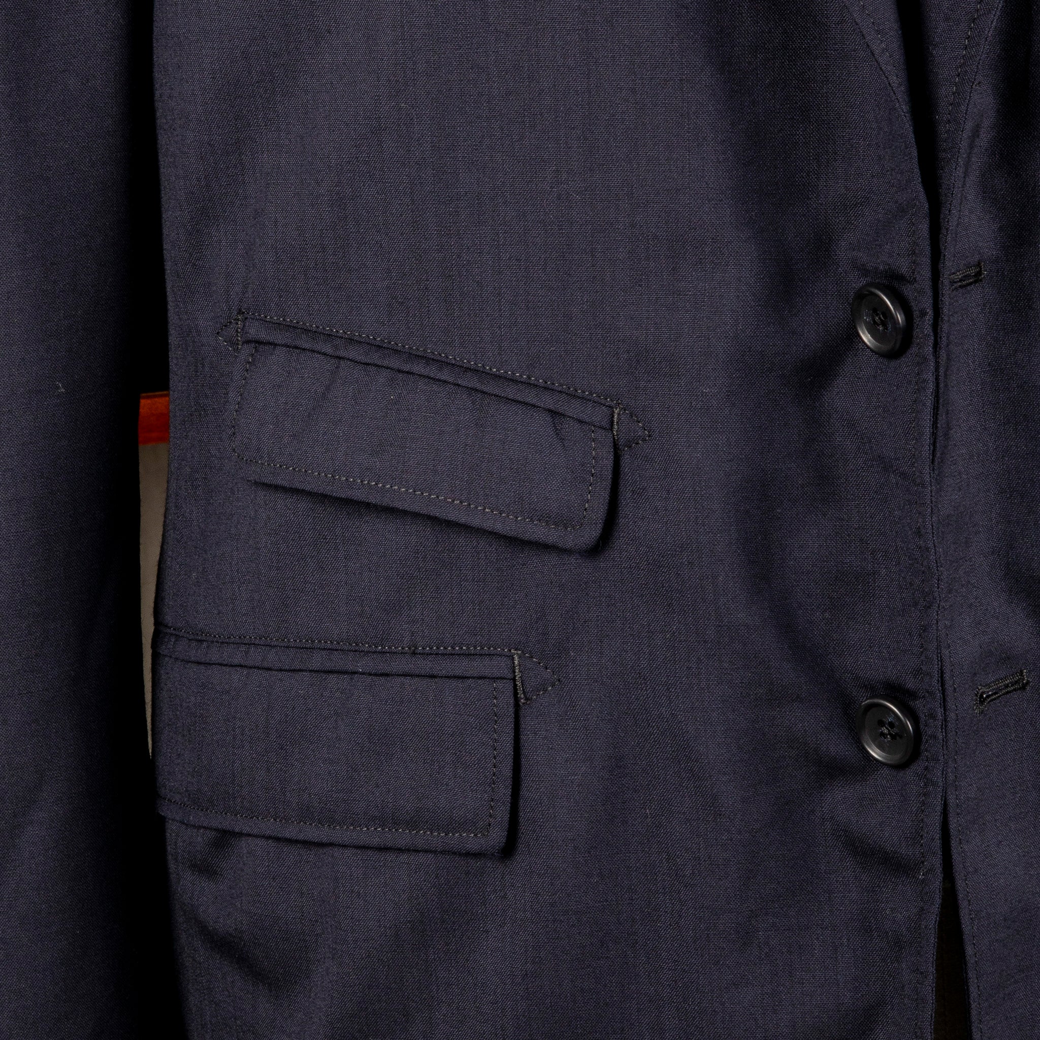 Engineered Garments Andover Jacket Dark Navy Tropical Wool