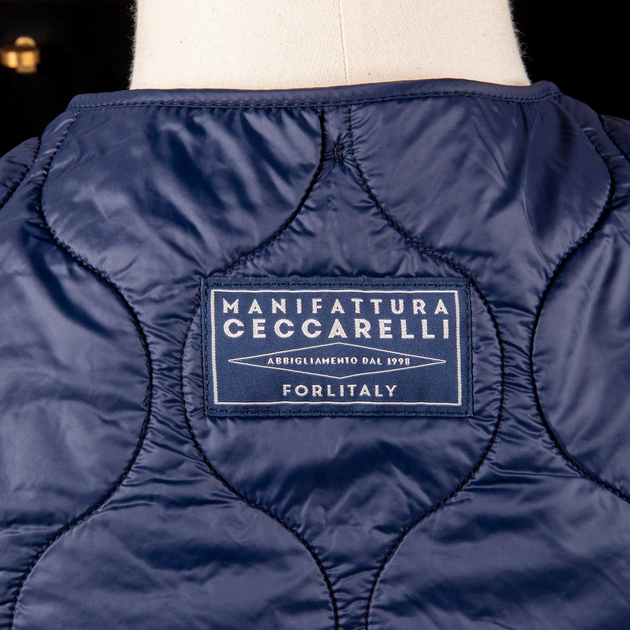 Manifattura Ceccarelli All Seasons Vest Navy/Navy