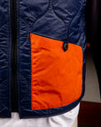 Manifattura Ceccarelli All Seasons Vest Navy/Orange