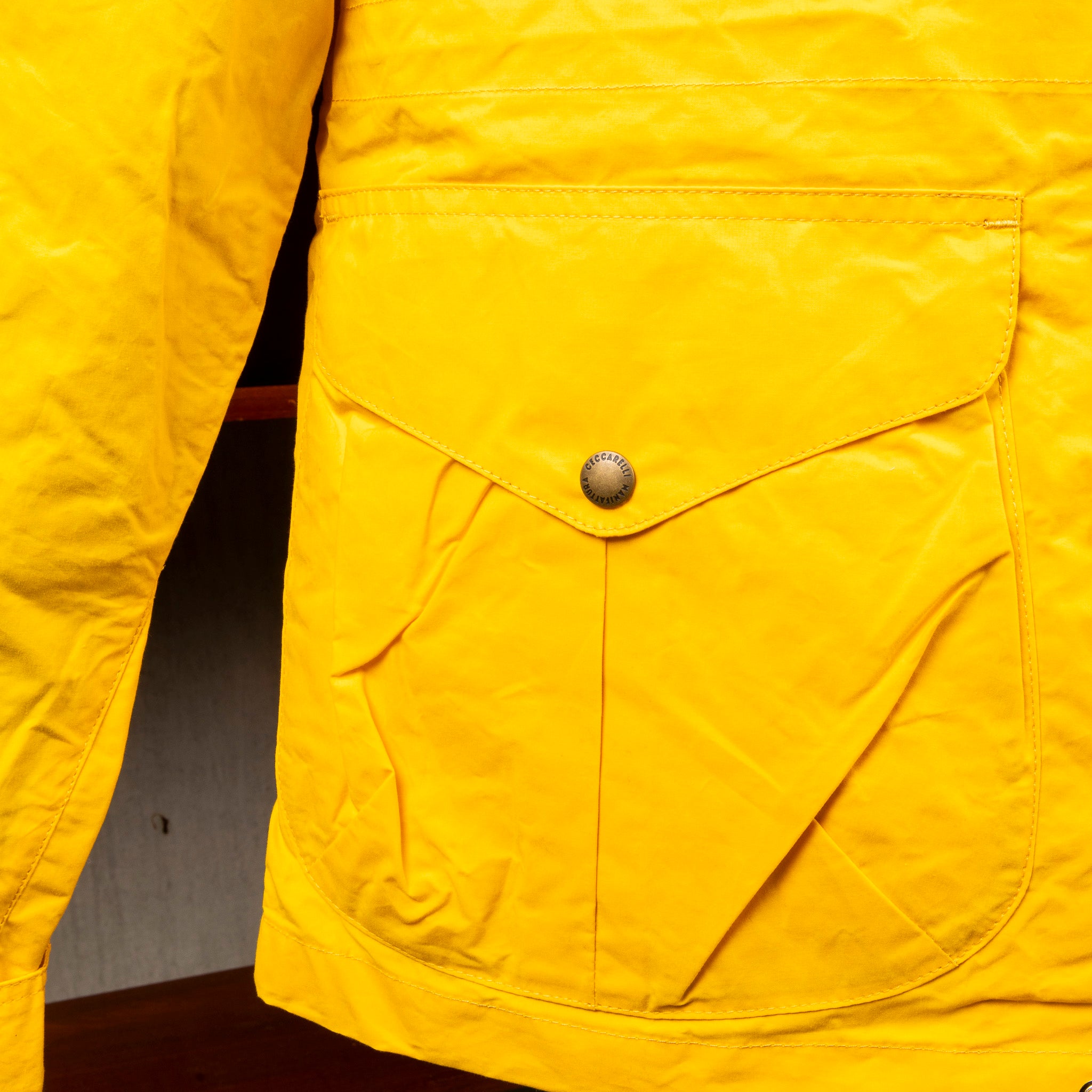 Manifattura Ceccarelli All Season Coat Yellow