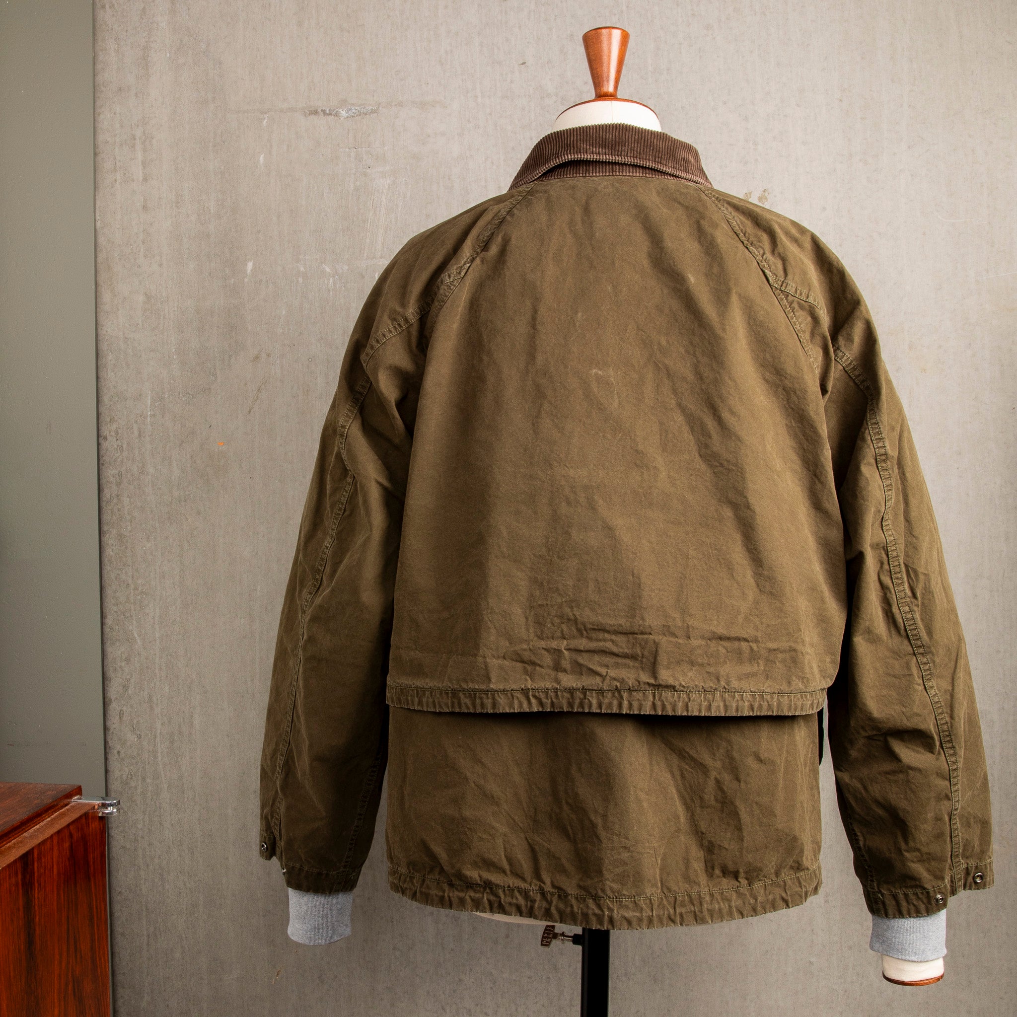 Remi Relief Canvas Field Jacket with Oil Coating