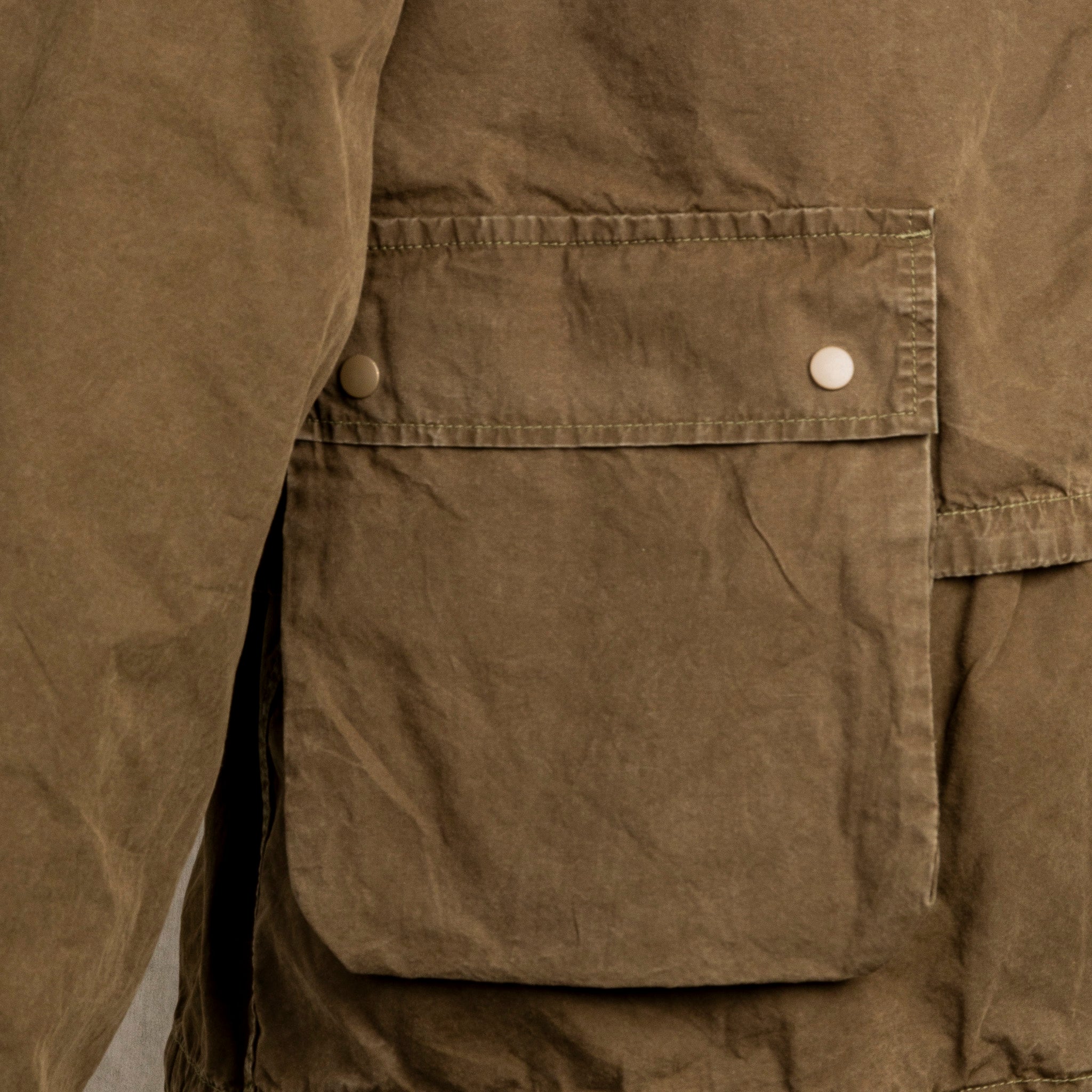 Remi Relief Canvas Field Jacket with Oil Coating