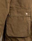 Remi Relief Canvas Field Jacket with Oil Coating