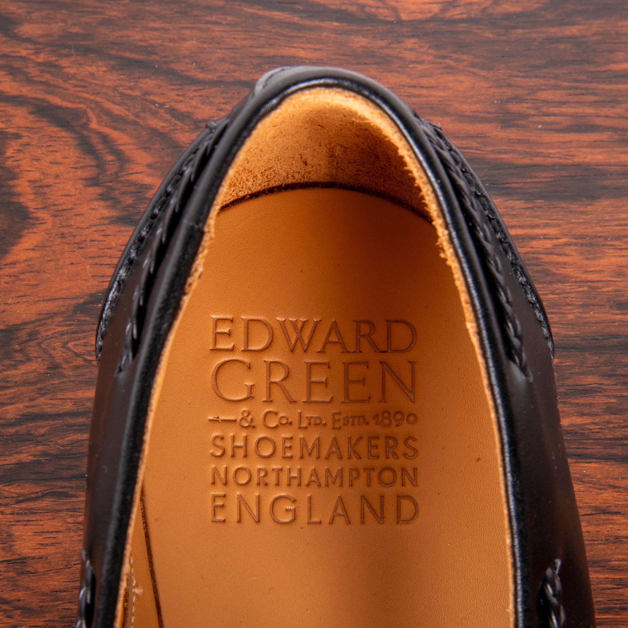 Edward Green Belgravia in Black on R1 sole