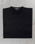 James Perse Elevated Lotus jersey short sleeve crew neck tee Black