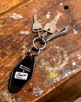 The Real McCoy's Motel Key Ring Black