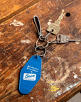 The Real McCoy's Motel Key Ring Blue