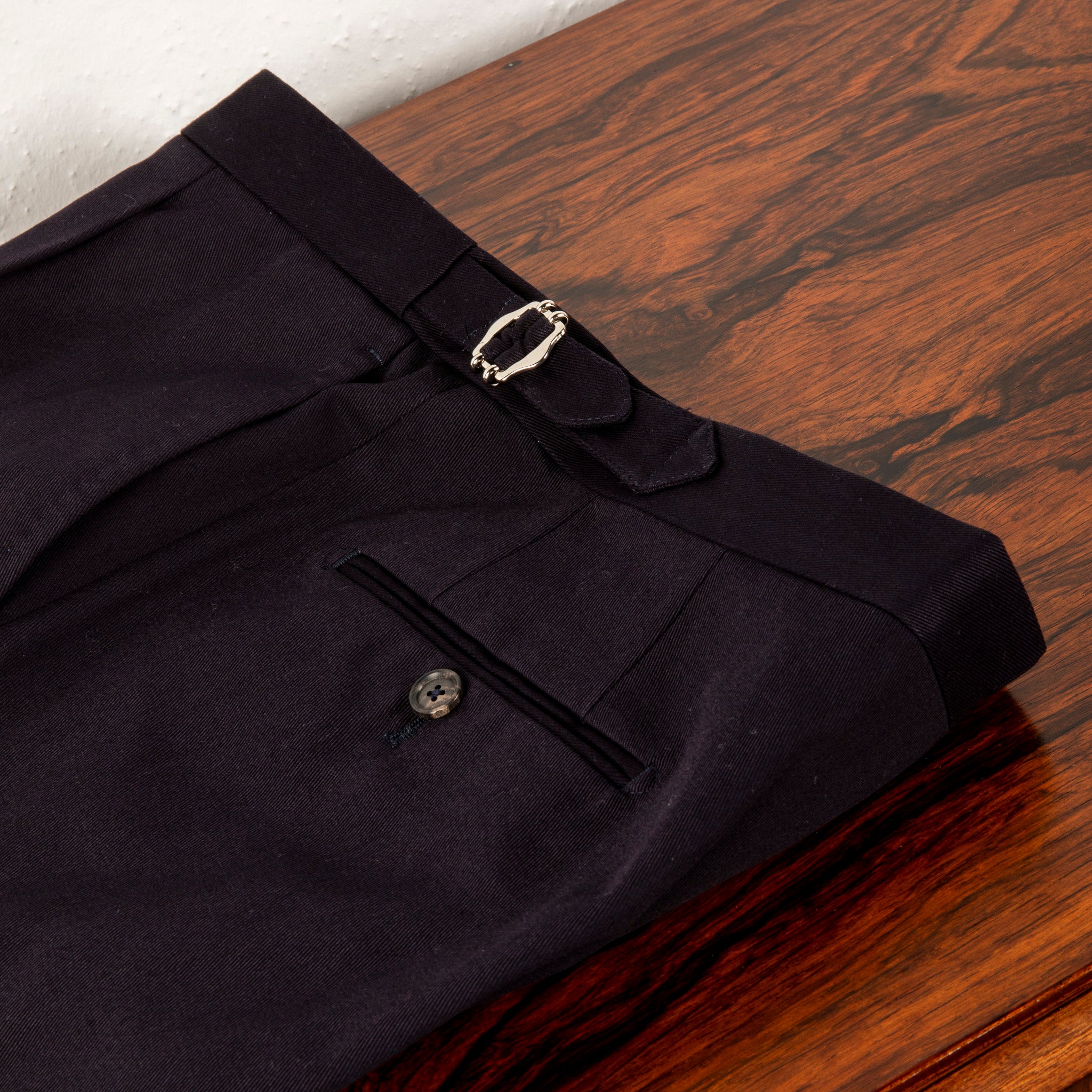 De Petrillo Pantaloni Byron Cotton Navy