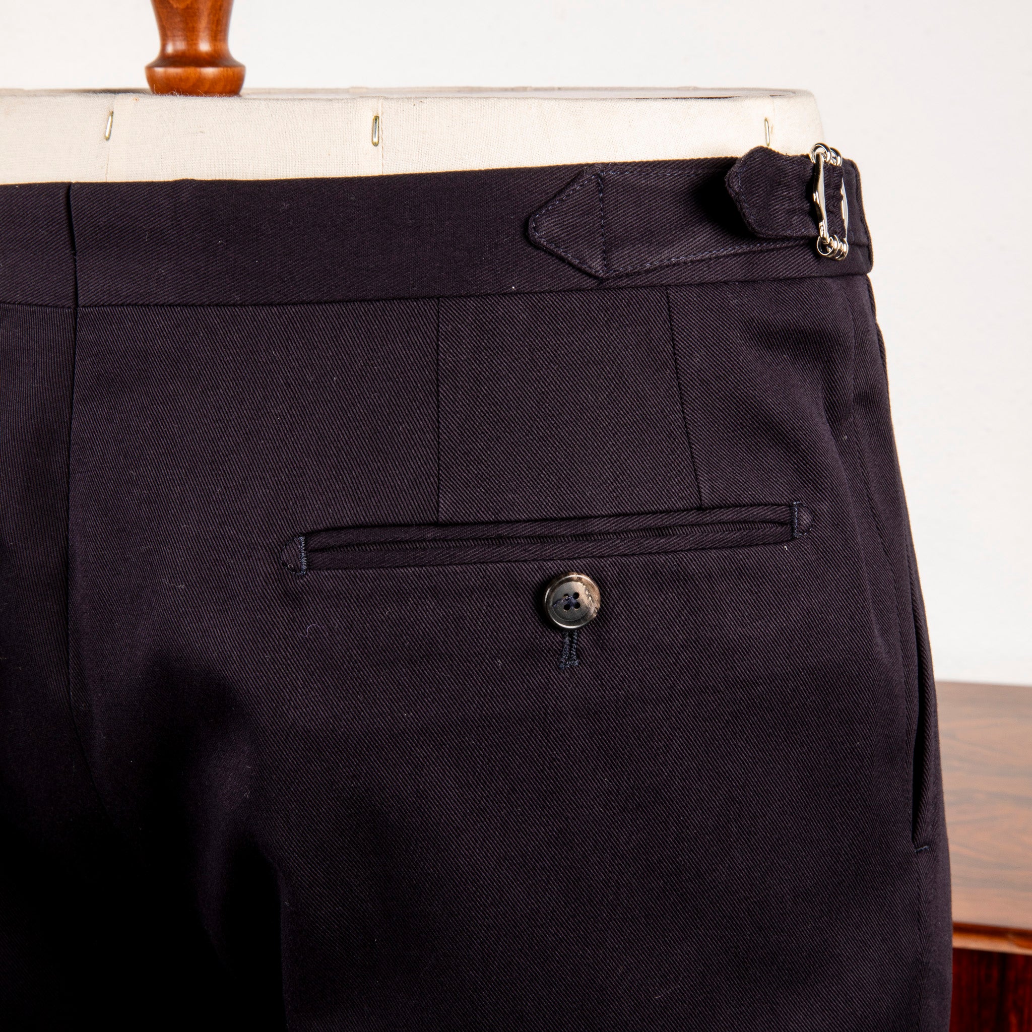 De Petrillo Pantaloni Byron Cotton Navy