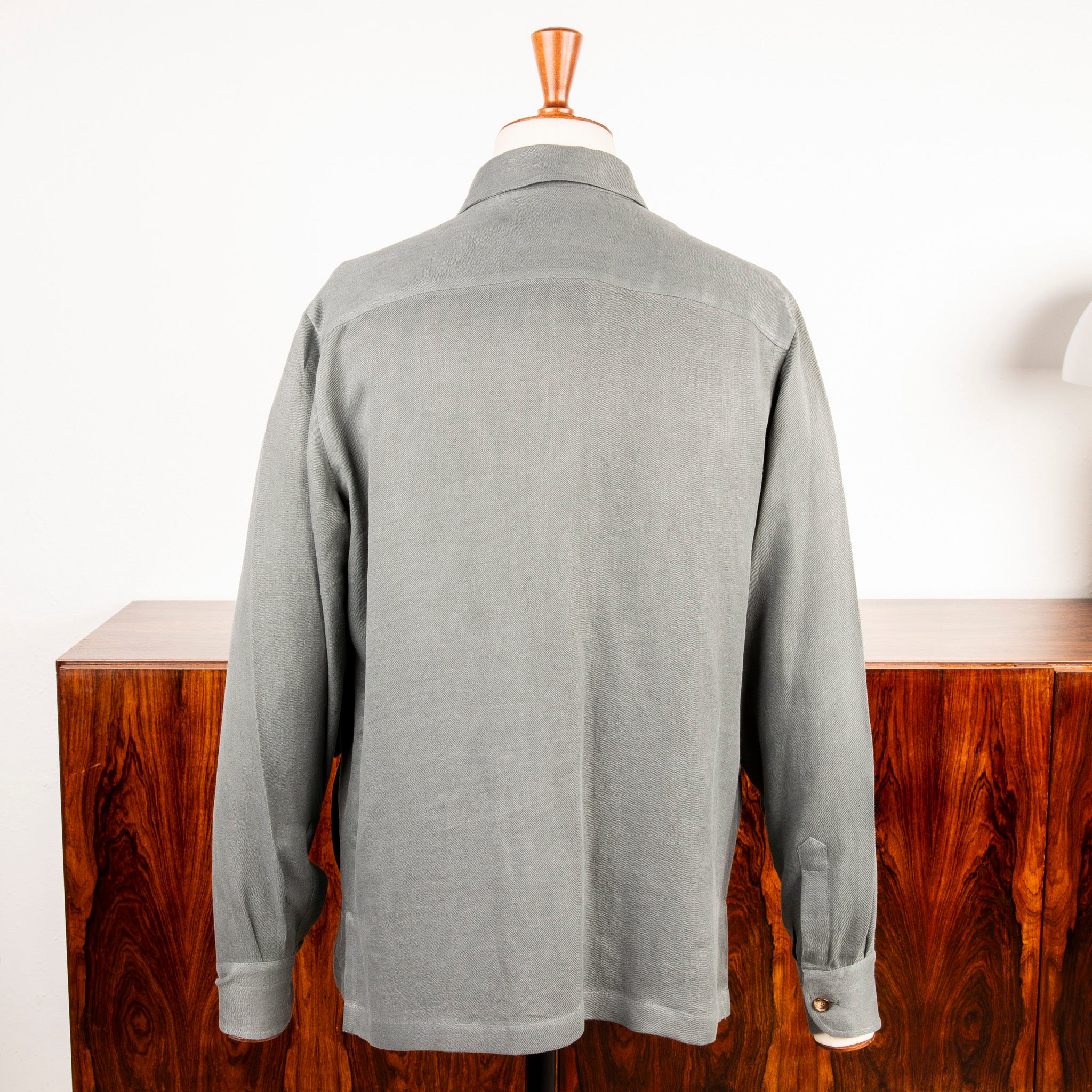 De Petrillo Shirt Jacket Hemp Canapa Grey