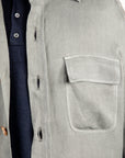 De Petrillo Shirt Jacket Hemp Canapa Grey