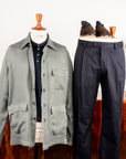 De Petrillo Shirt Jacket Hemp Canapa Grey