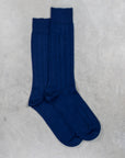 Frans Boone Socks Puro Cashmere Pesante Blu Navy