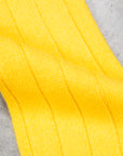 Frans Boone Socks Puro Cashmere Pesante Giallo