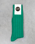 Frans Boone Socks Puro Cashmere Pesante Verde