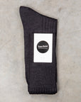 Frans Boone Socks Lungo Cashmere-Silk Antracite