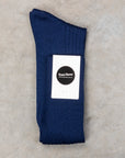 Frans Boone Socks Lungo Cashmere-Silk Neptune