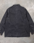 Fullcount 2015 Sulfur Dye Heavy Oxford Chore Jacket Black