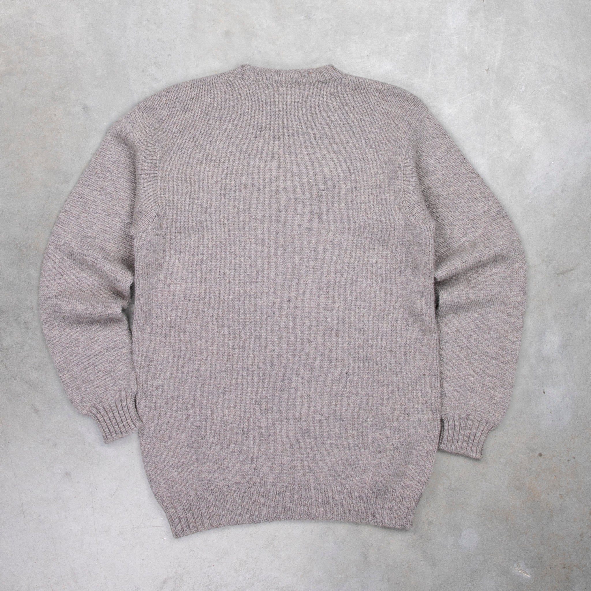 Laurence J. Smith Super Soft Seamless Crewneck Pullover Chrome