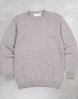 Laurence J. Smith Super Soft Seamless Crewneck Pullover Chrome