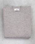 Laurence J. Smith Super Soft Seamless Crewneck Pullover Chrome