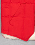 The Real McCoy's Cotton Nylon Down Vest Red