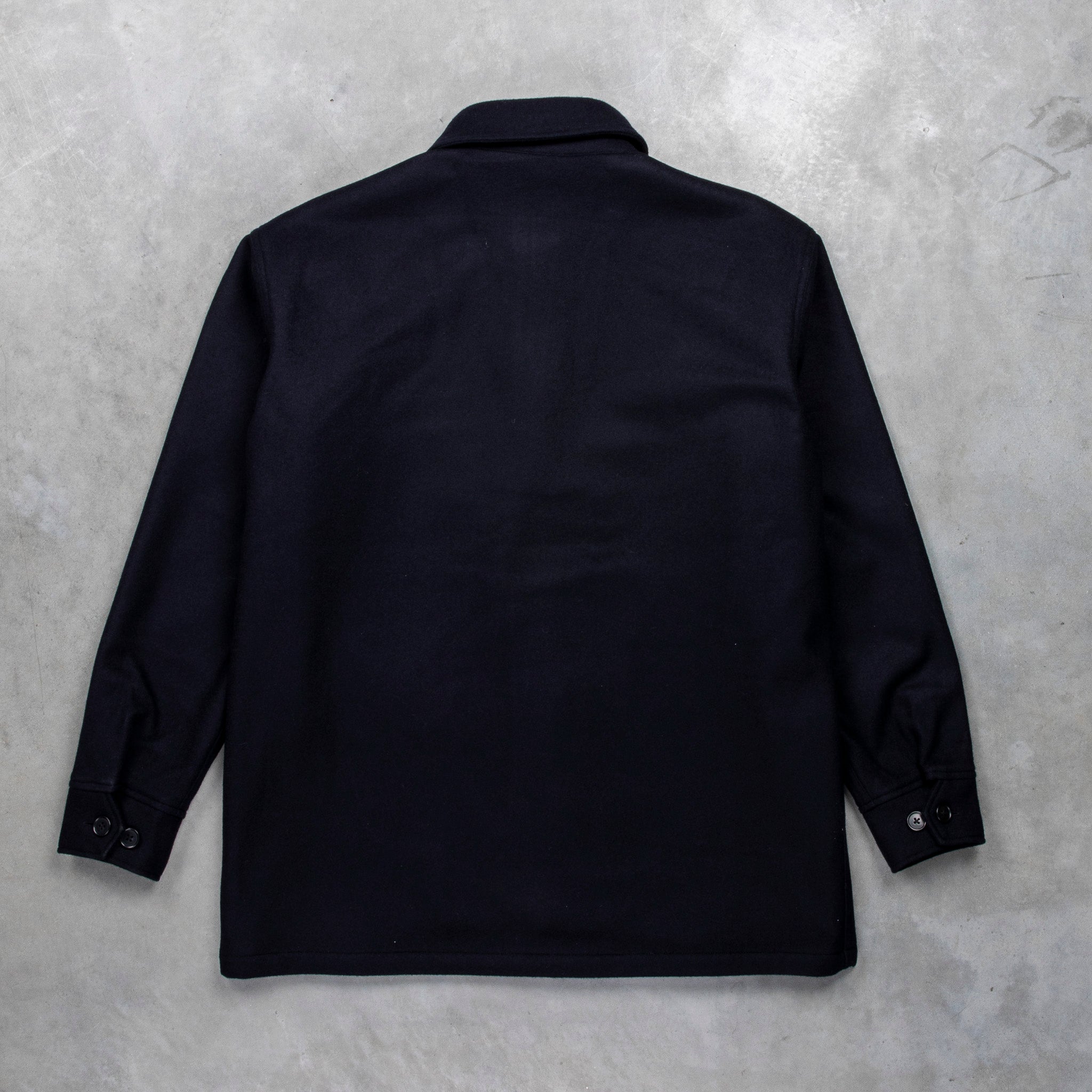 Fullcount Wool CPO Shirt Jacket Navy