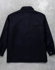 Fullcount Wool CPO Shirt Jacket Navy