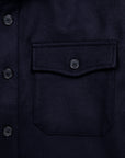 Fullcount Wool CPO Shirt Jacket Navy