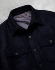 Fullcount Wool CPO Shirt Jacket Navy