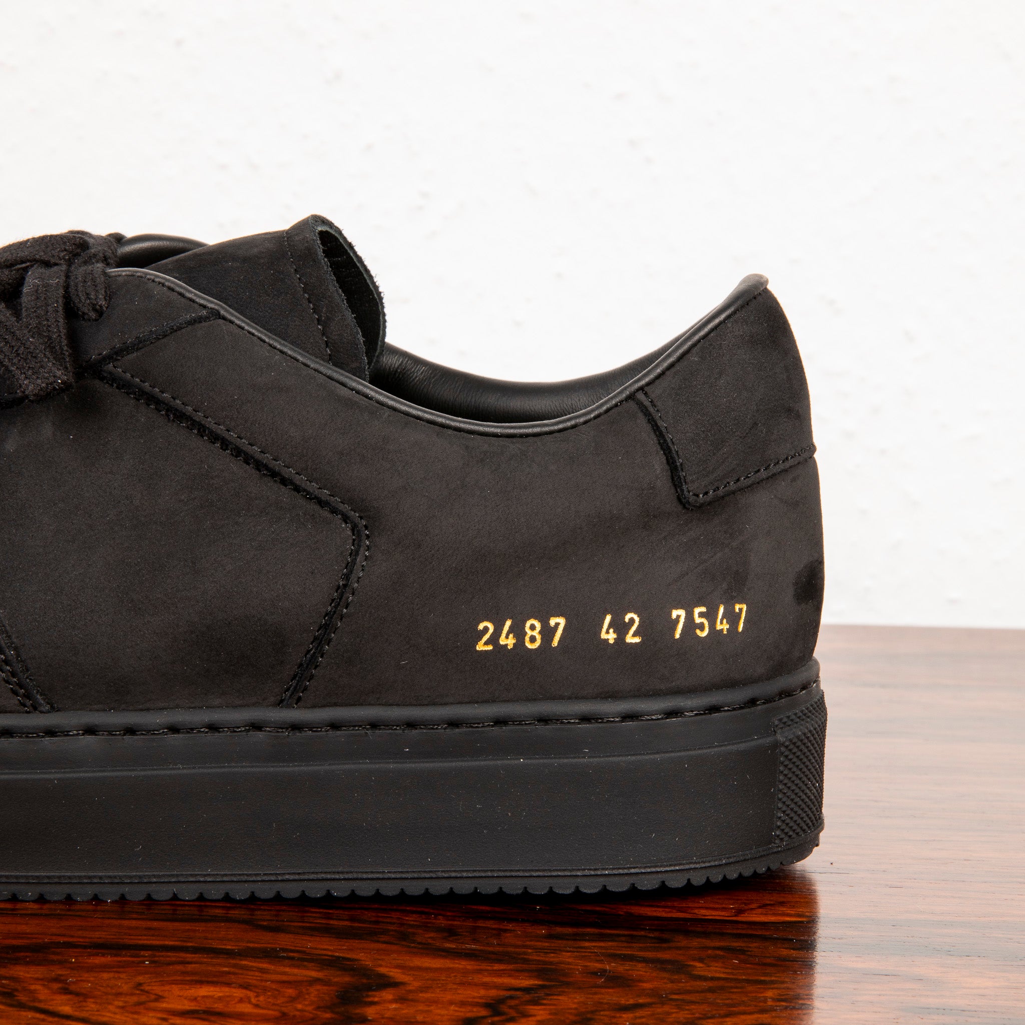 Common Projects Decades in Nubuck Black