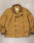 RRL Bower Deck Jacket Cotton Jungle Cloth Khaki Drab