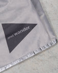 And Wander UL Sacche with Dyneema Charcoal